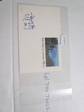 Marty McSorley signed Post Card