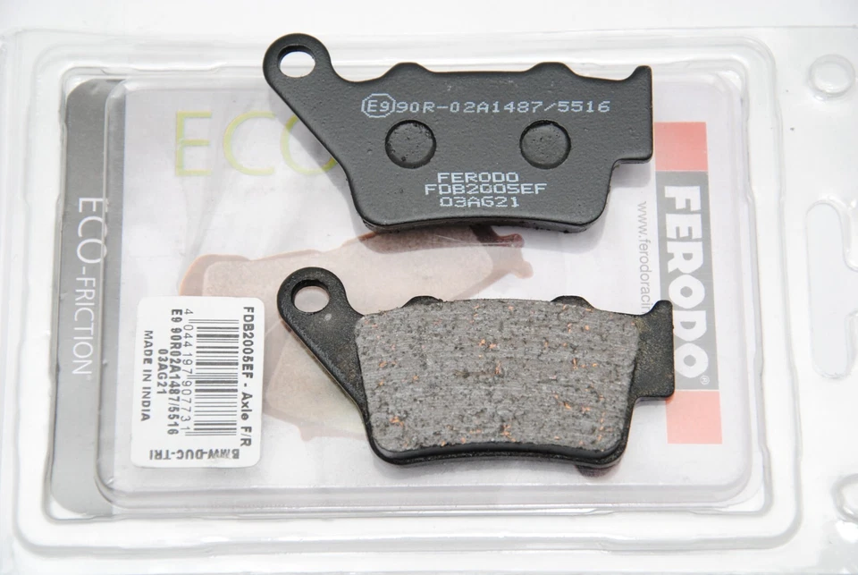 Plaquettes De Frein Arrière Ferodo FDB2005EF Yamaha WR 125 R (DE071) 2009-2013