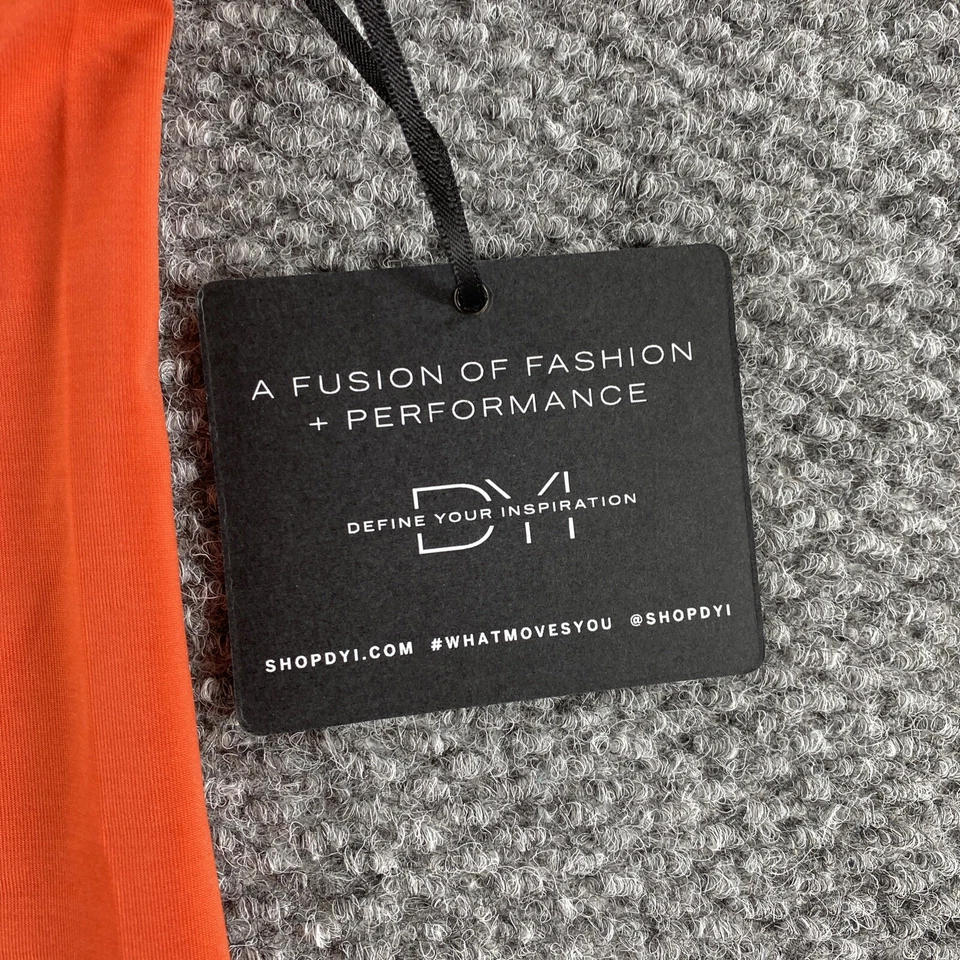 Camisa sin mangas DYI Barely There naranja talla mediana para mujer Foto 4 de 4