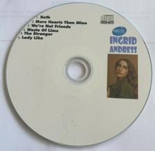 CUSTOM KARAOKE INGRID ANDRESS CD G HARD TO FIND NEW 6 SONG MORE HEARTS THAN MINE