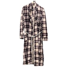 Vintage Pilgrim Plaid Checkered Robe Sz Medium 40/42