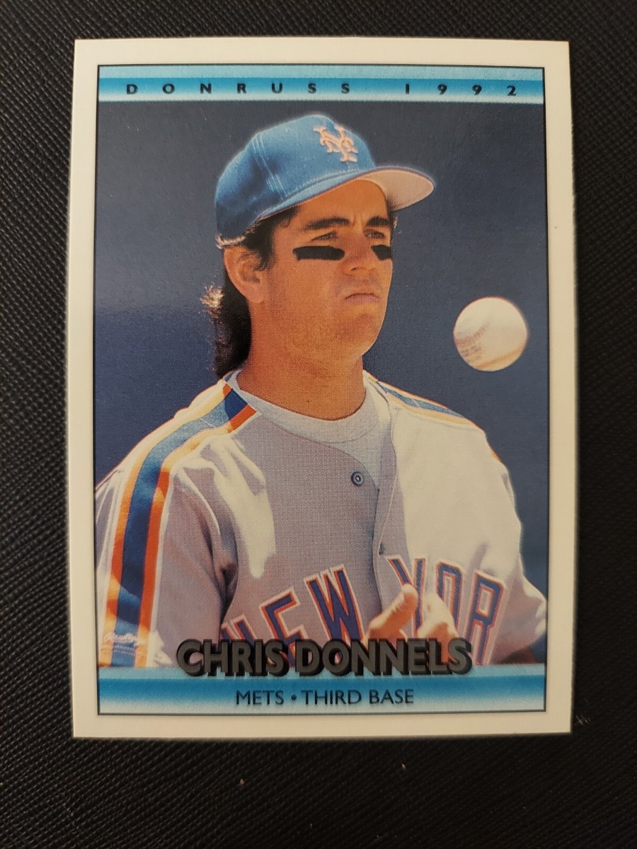 1992 Donruss Chris Donnels New York Mets #619 NM w/Sleeve