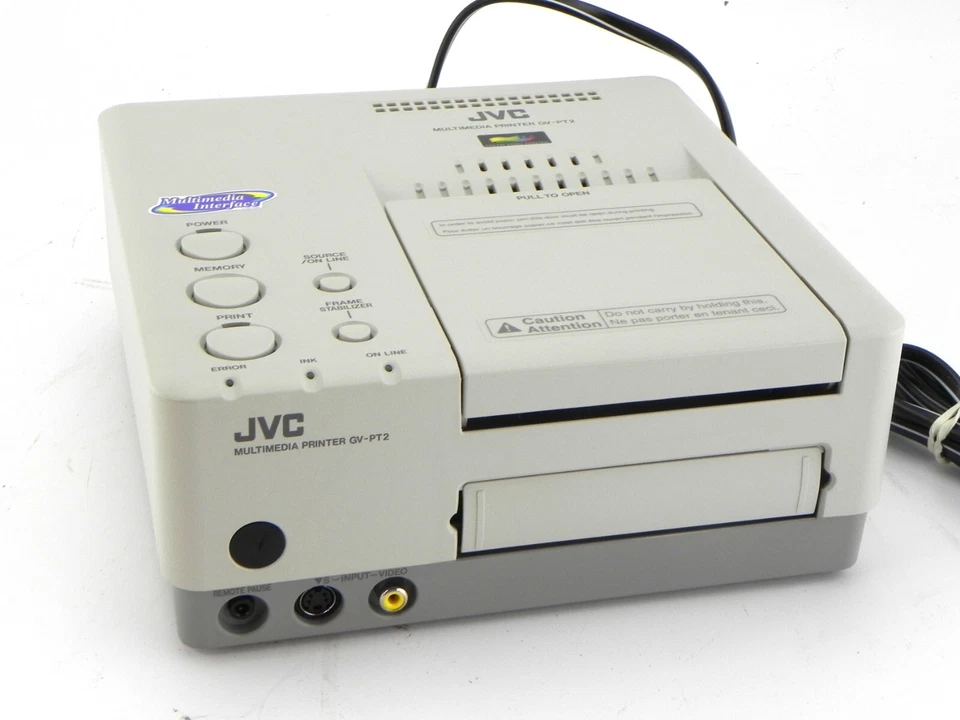 JVC GV-PT2U Multimedia Color Printer - AS-IS - Image 4 of 4