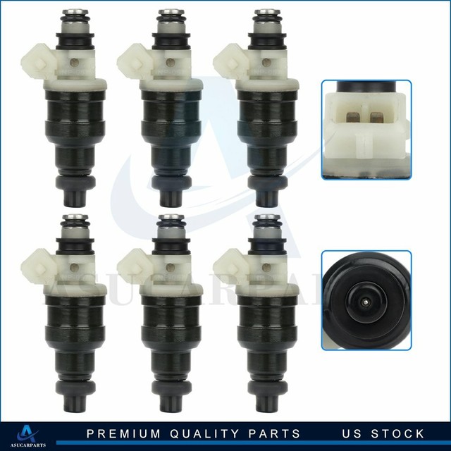 6 Fuel Injectors For Dodge Stealth V6 3.0L 1993 1992 1991 eBay
