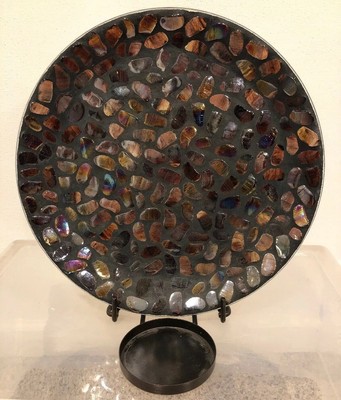 Partylite Mosaic Aurora Tealight Holder-NIB