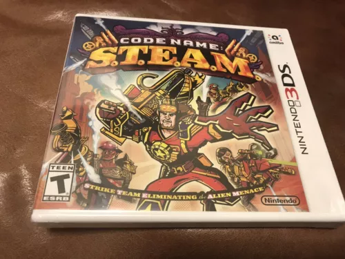Code Name: S.T.E.A.M. (Nintendo 3DS, 2015) Brand New & Factory Sealed