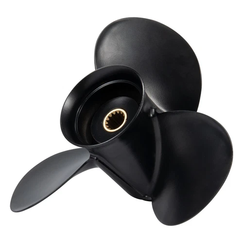 New ! 10 1/2 x 11 Aluminum Boat Propeller Fit BRP Johnson Evinrude No.765049 RH - Picture 2 of 7