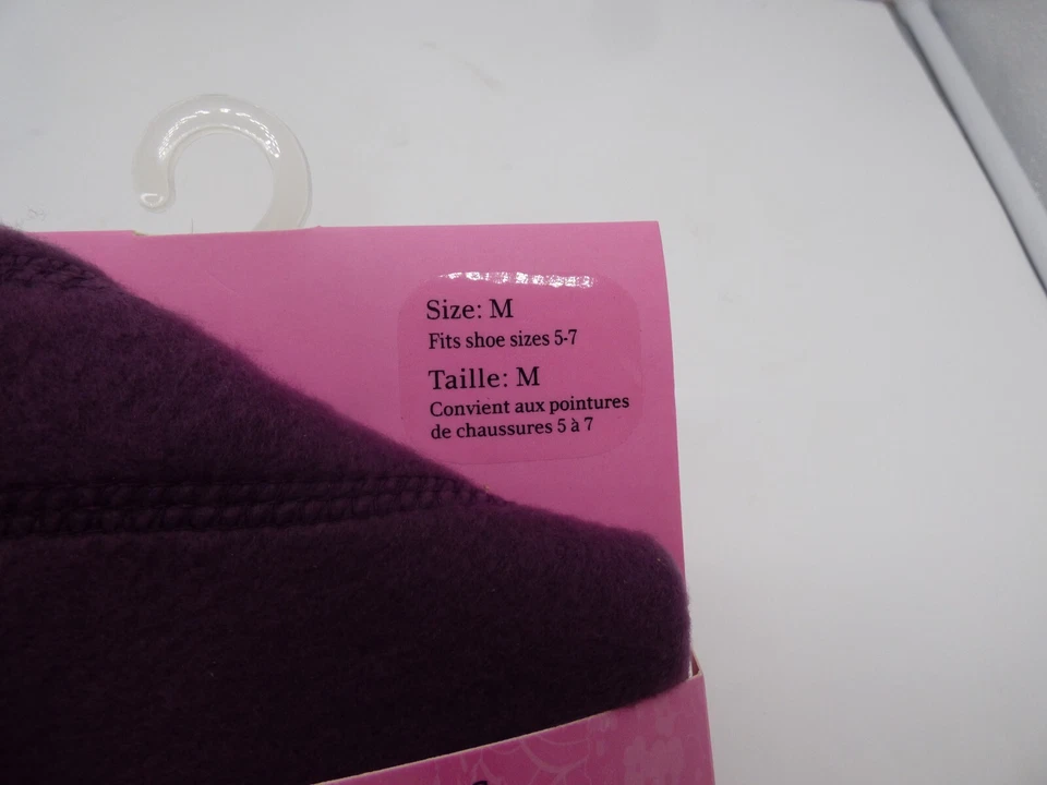 Forro de calcetín para botas de lluvia de lavandería chinas, talla M (se adapta a zapatos 5-7) color berenjena Foto 3 de 4