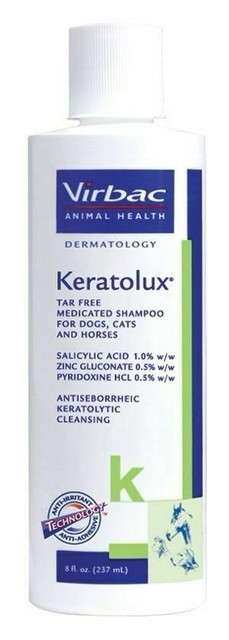 keratolytic shampoo dog