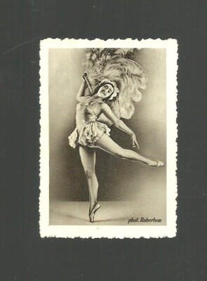1930'S GARBATY FAMOUS DANCERS  #228  SOLVEIG ANDERSON  NM/MT  GOLD SABA BACK