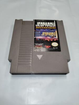 Jeopardy Nintendo Entertainment System NES Authentic Tested Works