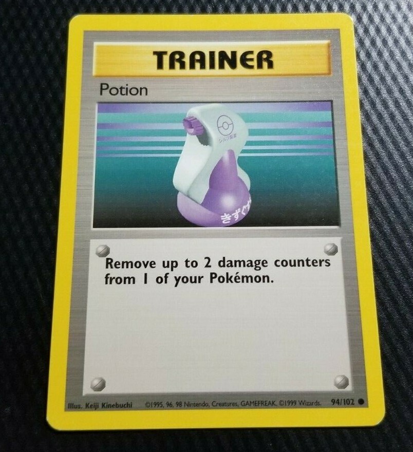 Pokemon Base Set Common Potion #94