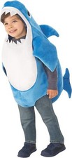 Daddy Shark Baby Shark Blue Pinkfong Fancy Dress Halloween Toddler Child Costume