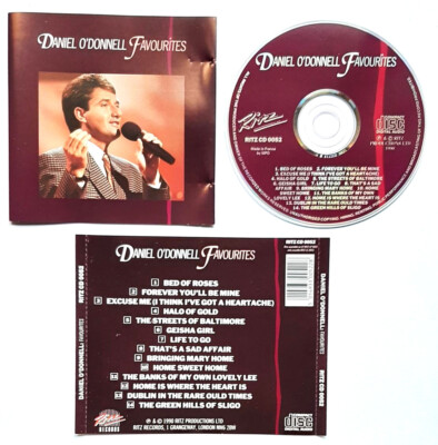 CD Daniel O'Donnell Favourites UK 1990 Pop Volksmusik Audio Compact Disc (Z22)