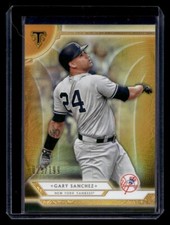 2018 Topps Triple Threads Gary Sanchez Amber 25/199