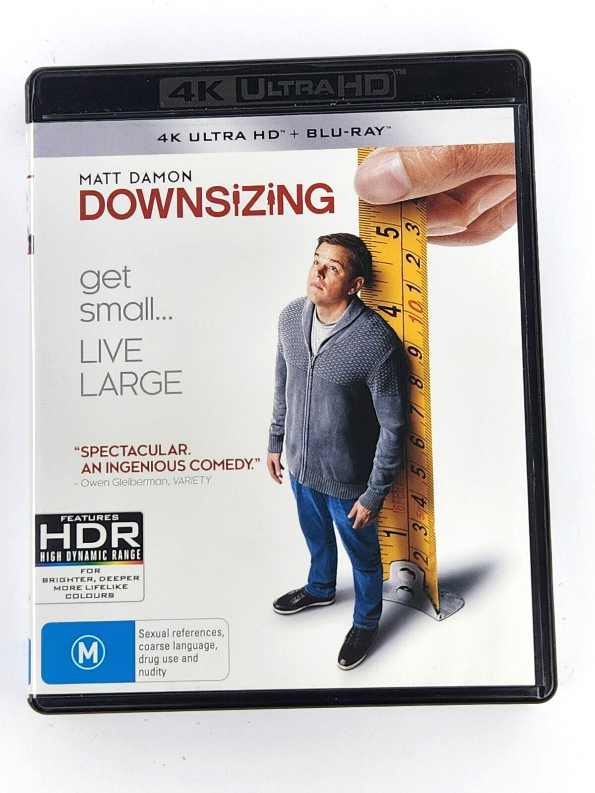 Downsizing (4K Ultra HD + Blu-Ray) Movie - Matt Damon