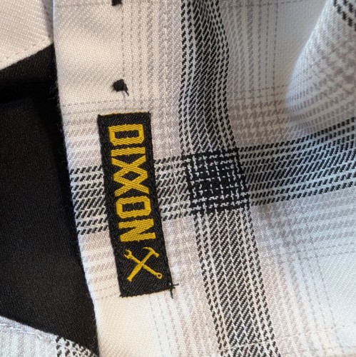 THE GUERA DIXXON FLANNEL CO Limited Edition Women's Small White Black Gray NWT - 第 9/12 張圖片