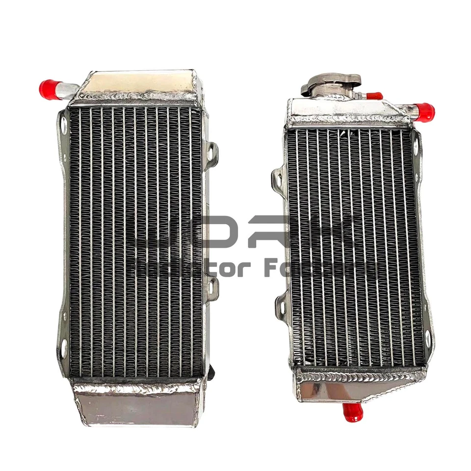 Radiador direito e esquerdo para 05-08 06 Honda CRF450R 450R 2005-2008 2006 2007 alumínio - Imagem 3 de 4
