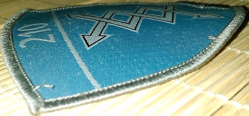 SERBIA SERBIAN ARMY EMBLEM AIR FORCES 210th SIGNAL BATTALION SLEEVE PATCH - Picture 3 of 3