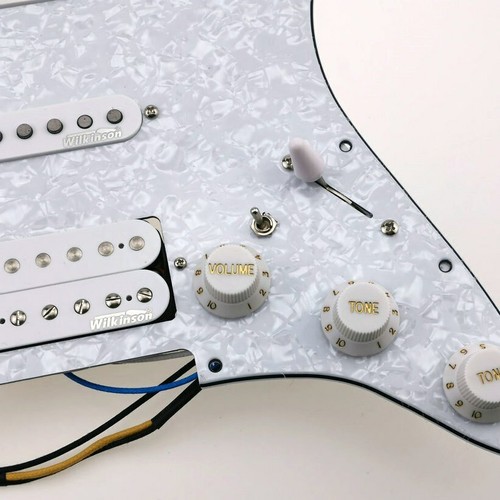 Wilkinson Alnico5 HSS 7-Way Type Fully Loaded Pickguard Electric Guitar Pickups - Picture 3 of 23