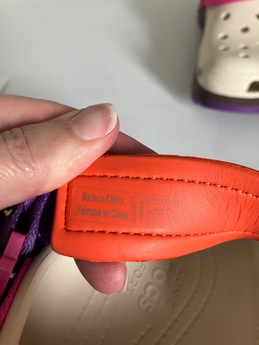 Crocs Hiker Sport Mode Clog weiß/multi Unisex Größe M6/W8 Frühling/Sommer - Bild 8 von 8