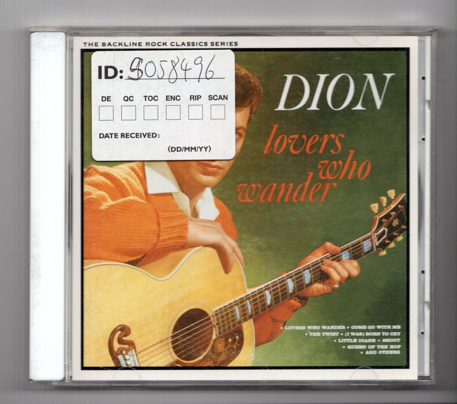 (KE158) Dion, Lovers Who Wander - 1990 CD