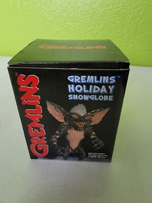 Gremlins Christmas Holiday Snowglobe Nerd Block New Snow Globe NIP Nib