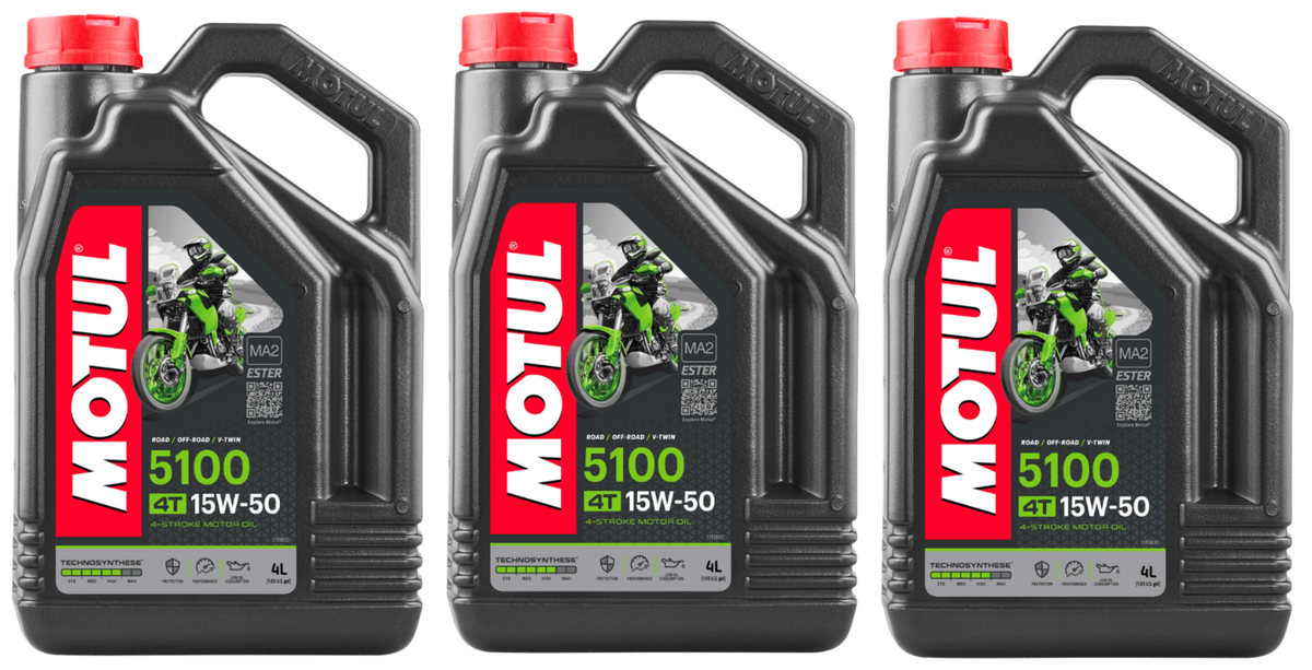 Motul 5100 4T 15w-50 4本セット1L×4 Motul 5100 4T 15W50 Semi Synthetic Ester Engine Oil | eBay