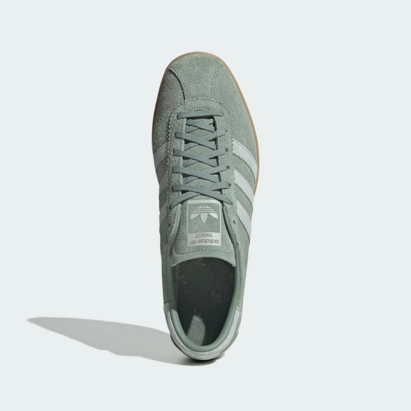 adidas tobacco silver green adidas Originals TOBACCO JS1368 Silver Green / Wonder Silver / Gum Men's  Size