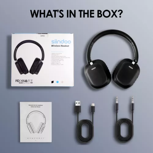 Over Ear Kopfhörer Bluetooth Wireless Headset Kabellos Geräuschisolation Stereo - Bild 15 von 15