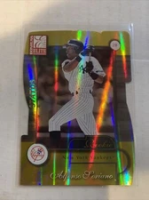ALFONSO SORIANO 2001 DONRUSS ELITE STATUS GOLD #193 ROOKIE NEW YORK DIE CUT SP