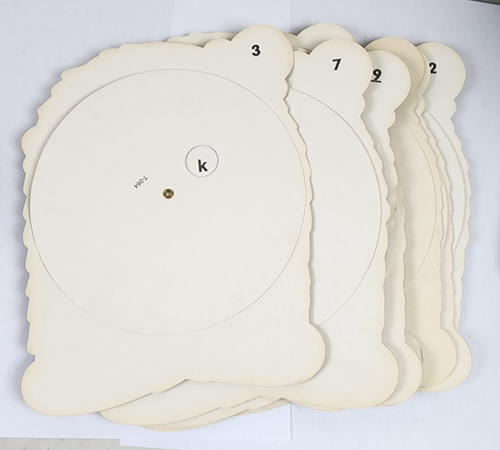 3 Vtg Homeschool Flashcards Teaching Aids 1977 Trend Learning Discs Vowels FUN! - Picture 11 of 19