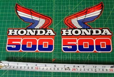 85' 1985 CR500R 2pc shroud graphics decals adhesivi stickers autocollants
