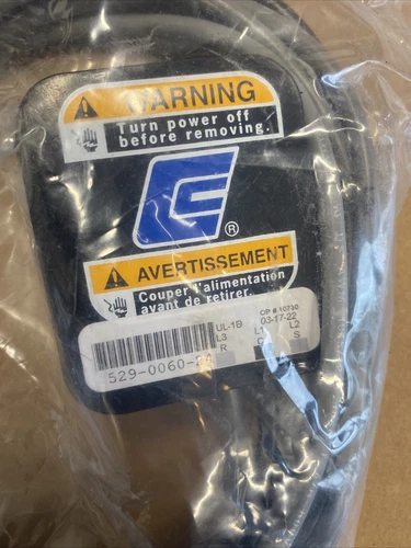 New OEM Copeland 529-0060-24 Compressor Power Cable Assembly Free Shipping
