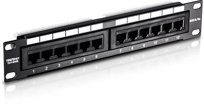 Trendnet TC-P12C5E 12-Port Cat %e Patch Panel