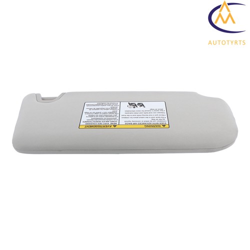 Sunvisor Gray Plastic W/ Lights And Mirror New For 19-24 Nissan Altima Left Side - Picture 5 of 10