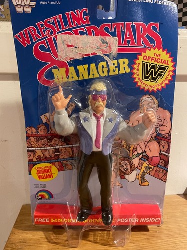 Luscious Johnny Valiant 1987 WWF LJN Titan Sports ...