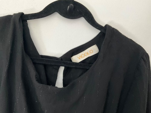 Abito Vicolo Taglia S Nero - Foto 2 di 5