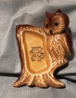 Vintage OWL Texas Souvenir Small Ceramic Ashtray/Trinket Dish — photo 2