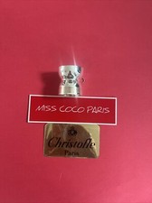 COQUETIER  CHRISTOFLE DIABOLO 4,5x4,5CM  METAL ARGENTE TRÈS BEL ÉTAT;
