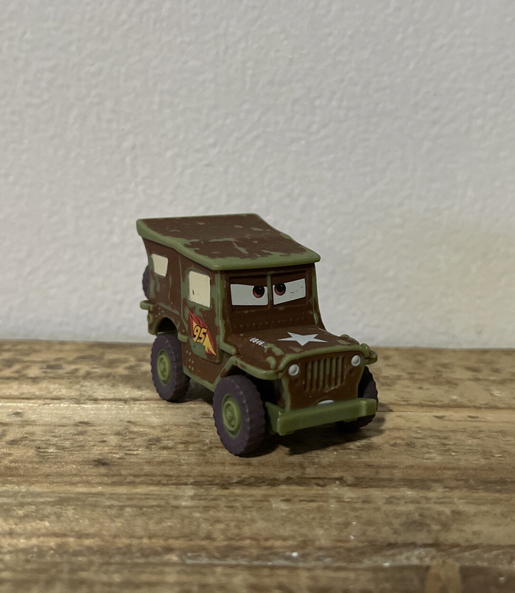 Disney Pixar Cars 2 Color Changers Sarge 2 Paint Jobs In 1 Mattel