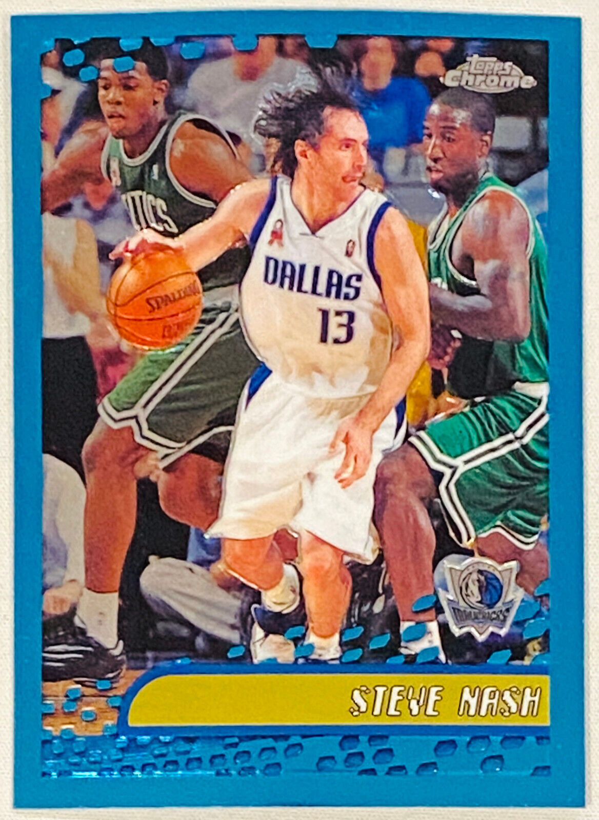 Steve Nash 2001-2002 Topps Chrome Basketball Steve Nash NM-MT Card #2