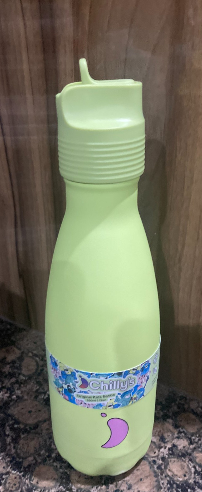 CHILLY'S  BOTTLE 350ML   KIDS BOTTLE LIME