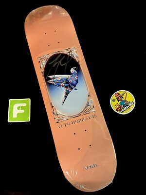 RARE SIGNED Yuto Horigome Origami April Olympic Skateboard Deck