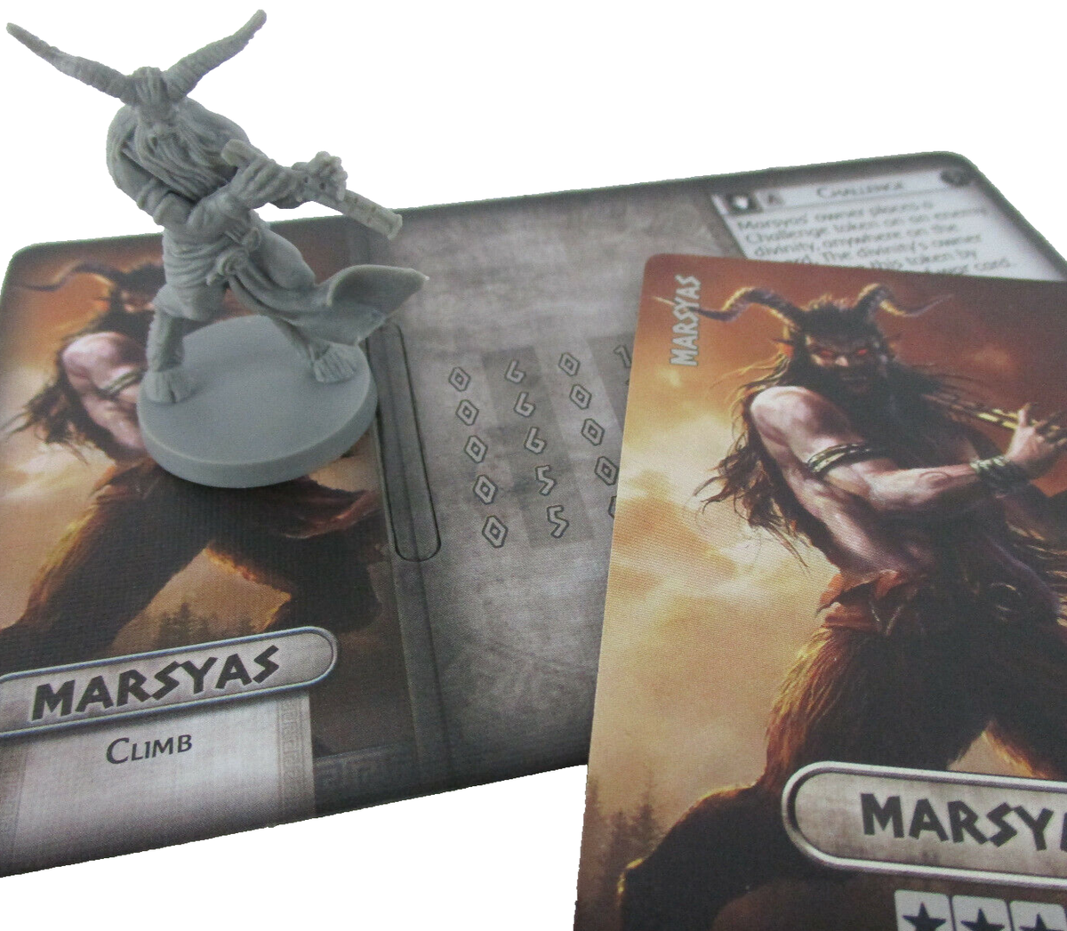 MYTHIC BATTLES: Pantheon MARSYAS Mini & Cards NEW!! | eBay