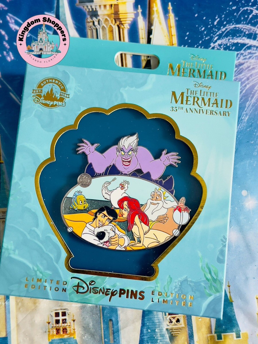 2024 Disney Parks The Little Mermaid 35th Anniversary Ariel Eric
