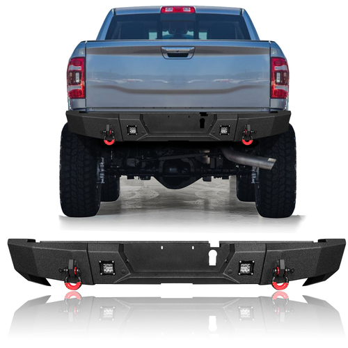 Vijay Front/Rear Bumper Fits 2019-2024 Dodge RAM 2500/3500 W/LED Lights - Picture 3 of 38