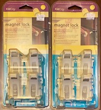 KidCo Adhesive Mount Magnet Lock, 4 ct 2 Packages, 8ct total 