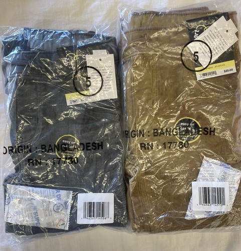 Lot Of 2 Boys Super Skinny Pull-On Drawstring Jeans, Size 5 New In Package$26.95 - Picture 3 of 3