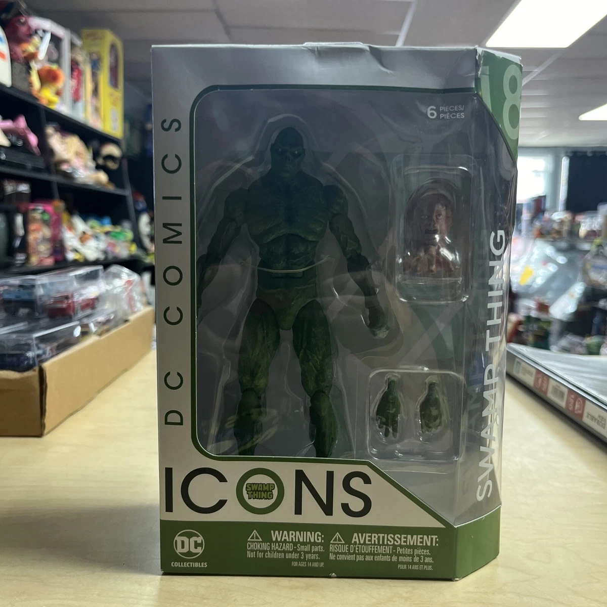 Swamp Thing Collectible DC Comic Book Heroes Action Figures for